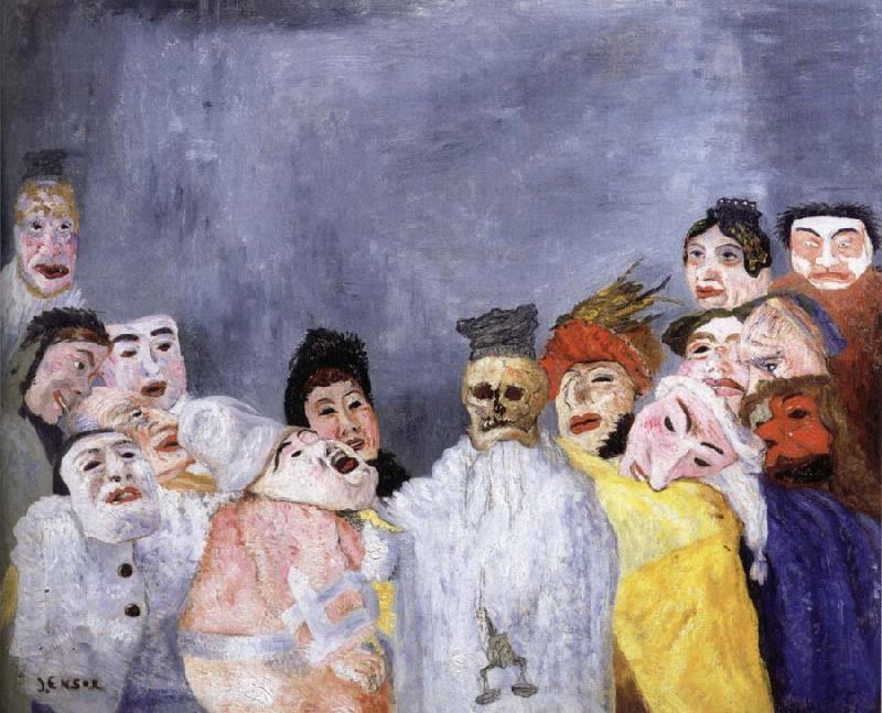 James Ensor The Great Judge oil painting image